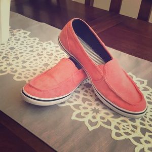 LL Bean Canvas Boat Shoes